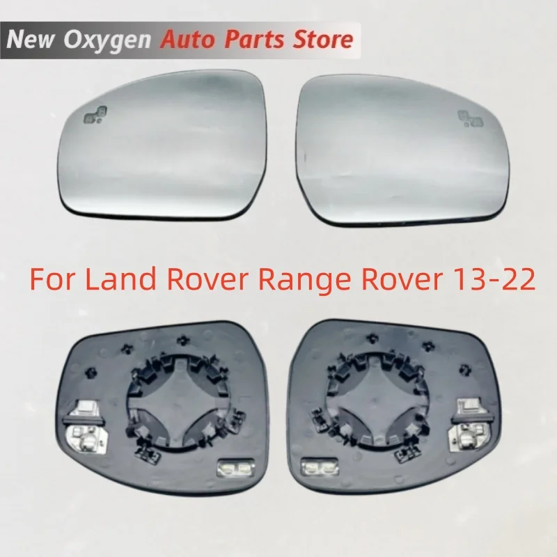 Pour Land Rover Range Rover 13-22, lentille de rétroviseur anti-reflet avec chauffage pour angle mort