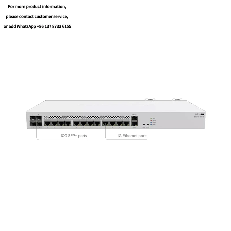 

The New MikroTik CCR2116-12G-4S + 16-core Gigabit Enterprise ROS Router