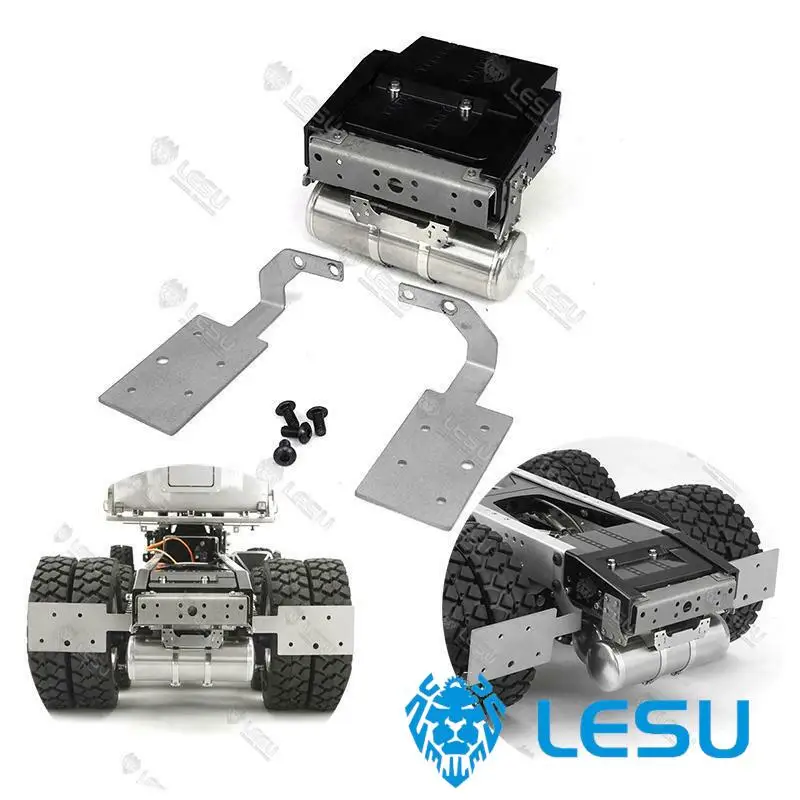 

Коробка с батареей LESU 1/14, набор с двойным воздушным баком для самостоятельной сборки, Радиоуправляемый грузовик, игрушечный автомобиль с дистанционным управлением, модель Tamiyay, аксессуары TH16419