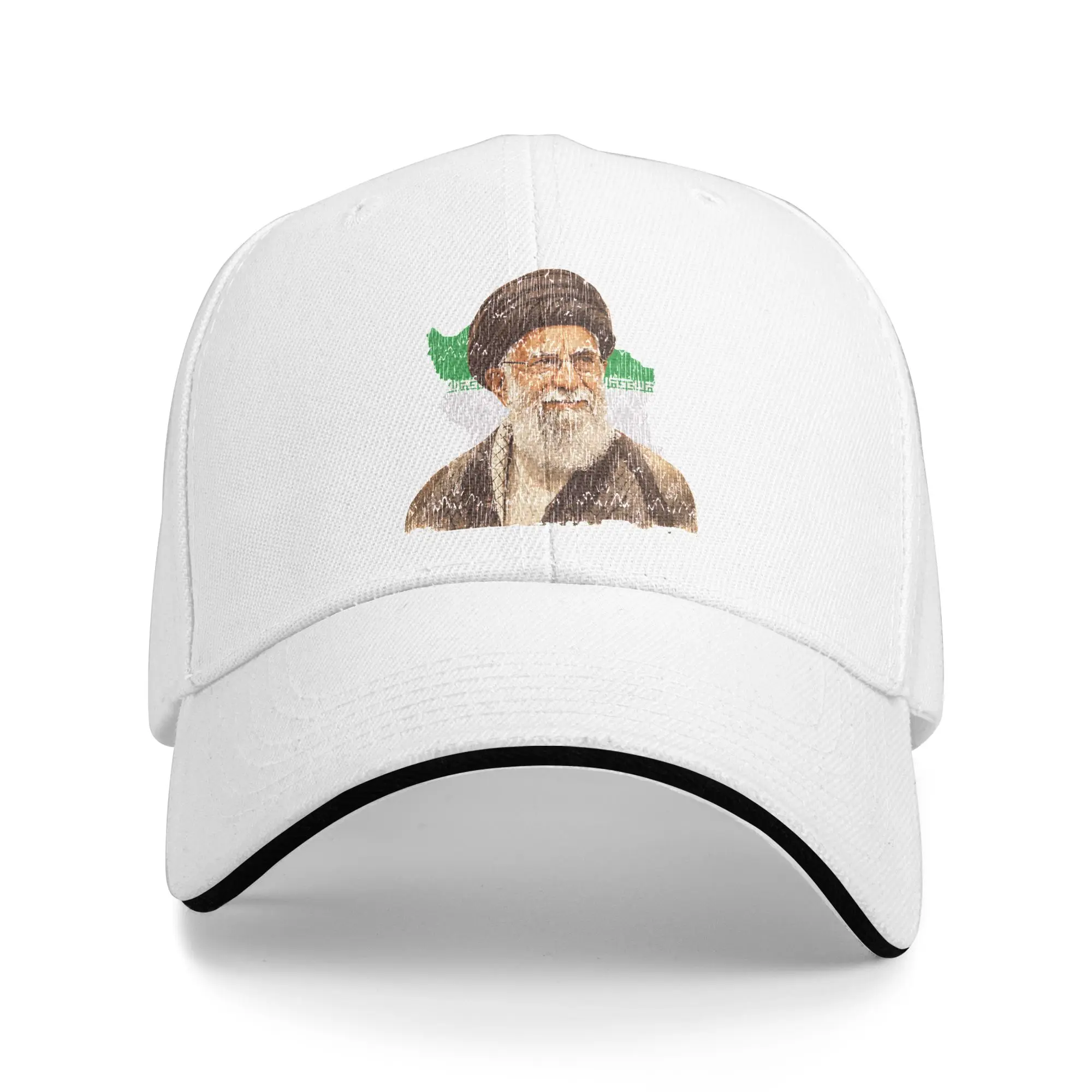 

Ali K-Khamenei Baseball Cap Kpop Rock Sunscreen Hip Hop Hats Unisex-Teens Fashion Design Baseball Caps