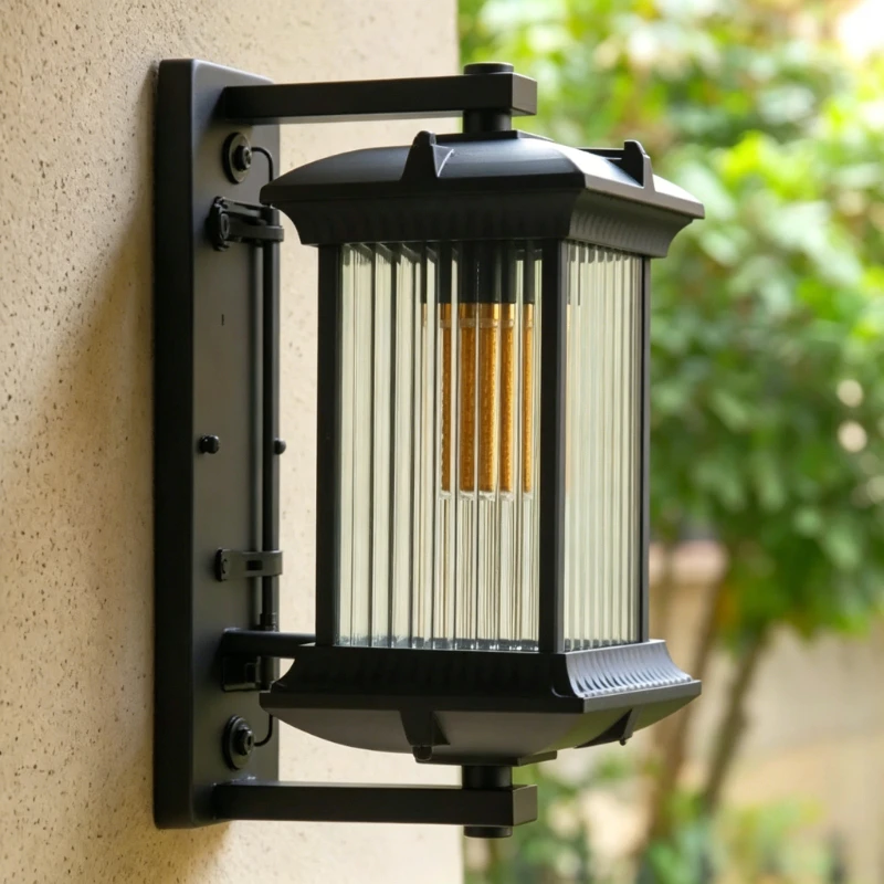 Nordic Outdoor Waterproof Wall Lamp Minimalist Home DecorLighting Fixture for Courtyard Balcony Doorway Corridor Aisle Luminaire