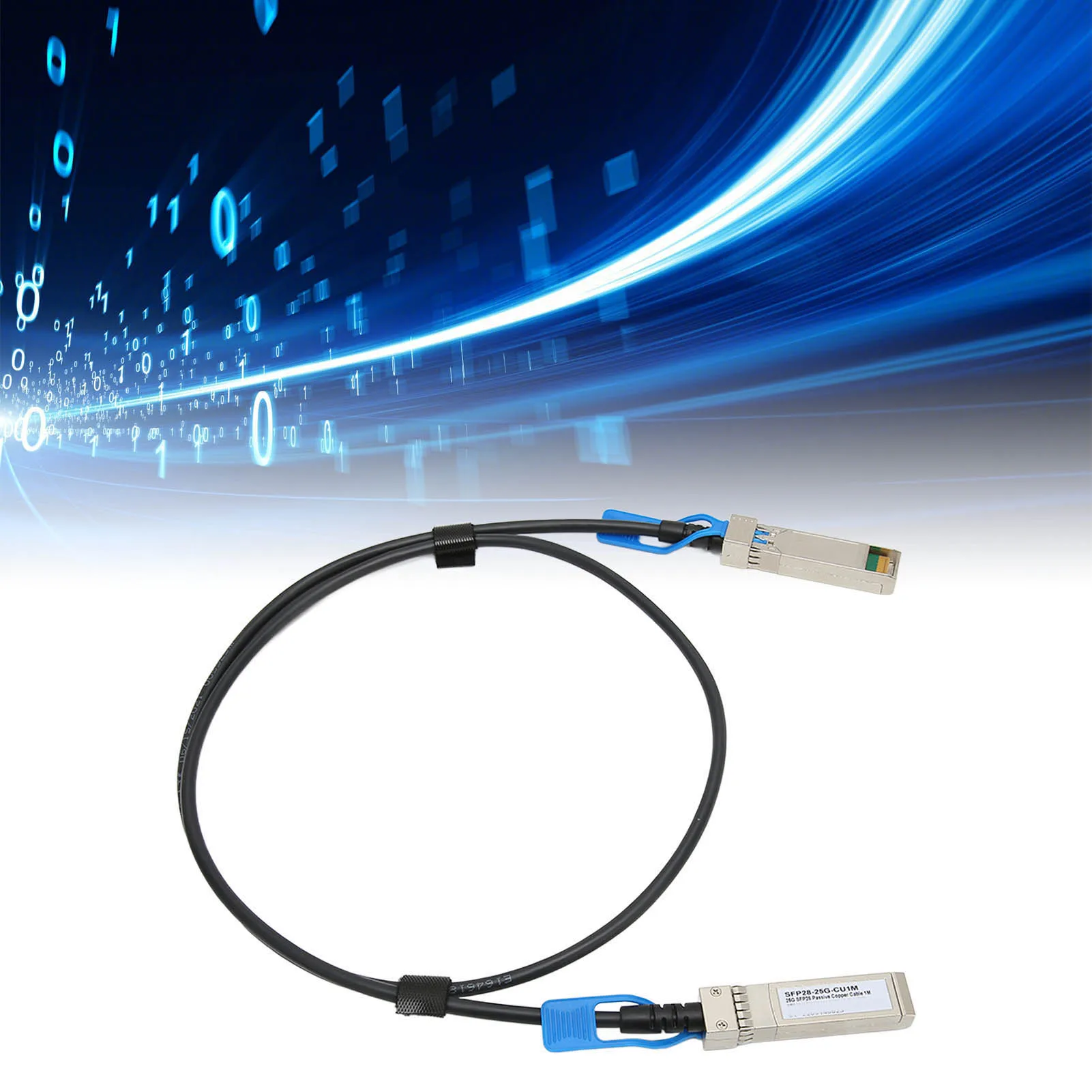 DAC High Speed Cable 25G SFP28 DAC Cable SFP28 to SFP28 25G DAC High Speed Optical Cable Plug and Play Direct Attach Cable 1m