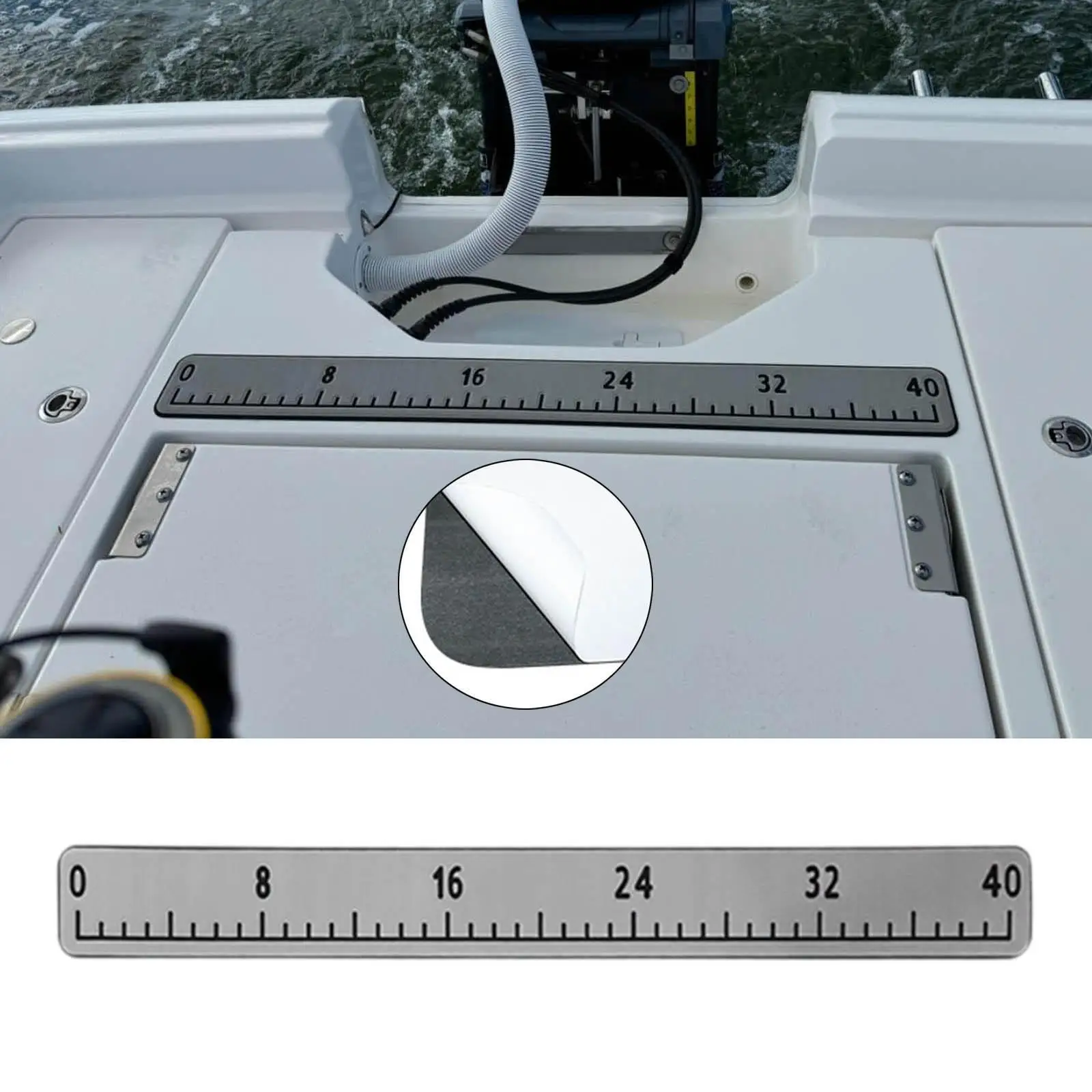 

Fish Measuring Ruler Measure Device for Boat Fishing Boat Deck