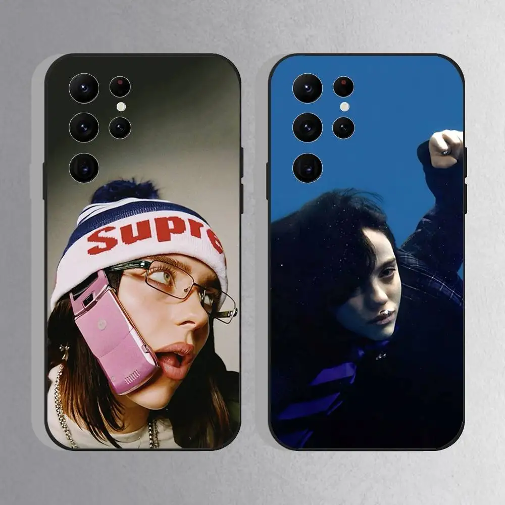 

Твердый и мягкий чехол для телефона B-BillieS для Samsung S25, S24 Ultra, S20, S30 plus, S22 plus, S23, S30 Ultra 5G, силиконовый черный корпус