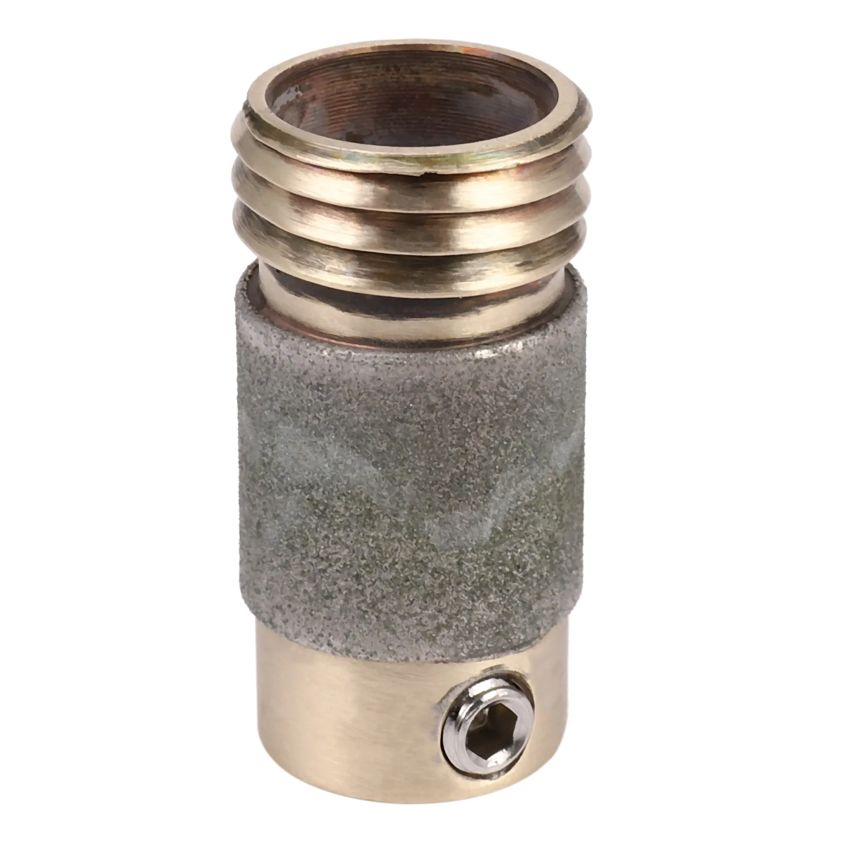 Tête de meulage en diamant, mèche de cuivre, meulage et polissage, verre, céramique, hélice, MCBL58, 5/8 pouces