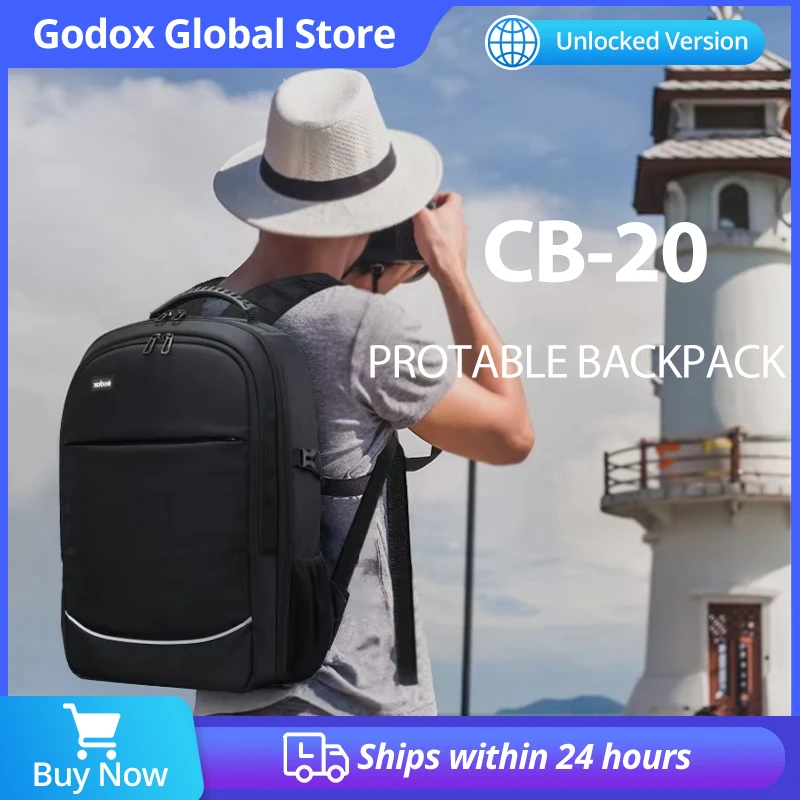 GODOX CB20 CB-20 photography backpack portable outdoor camera SLR flash AD300PRO storage large capacity