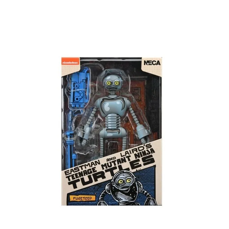 

Подлинная NECA Подростковая мутант ниндзя черепашки TMNT Fugitoid робот экшн-фигурка Коллекционная модель Украшение декоративная игрушка подарок