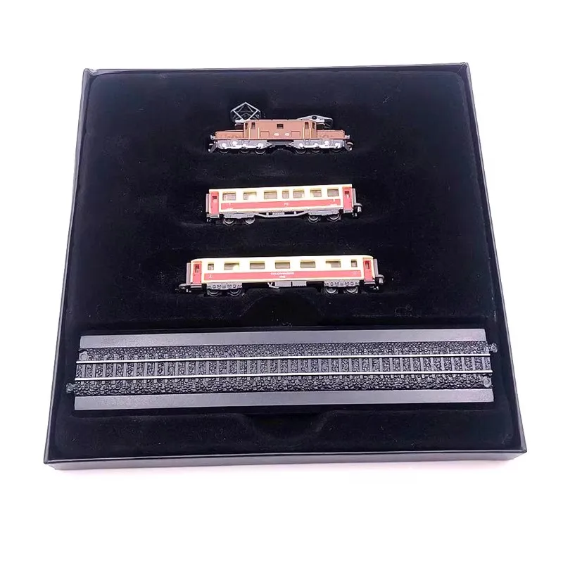 Rare Exquisite 1:220 Z scale train model set  Finished product collection model