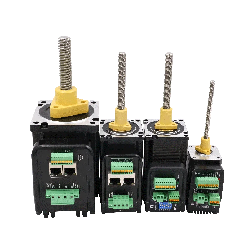 Deep Customized Nema17/23/34 Hybrid Linear Servo Stepper Motor with Integrated Driver and OEM Screw Economically Priced