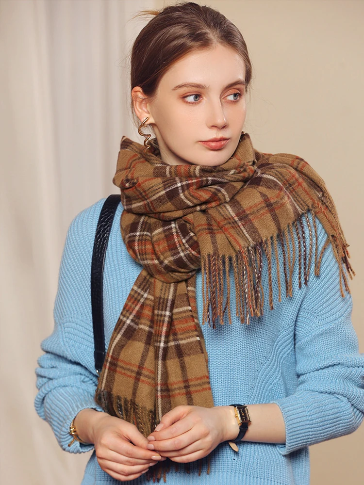 

Free Shipping Cashmere Women Scarf Winter Vintage Plaid Scarve Pashmina Mujer Foulard Bufanda Wrap Shawl Echarpe Hiver Unisex