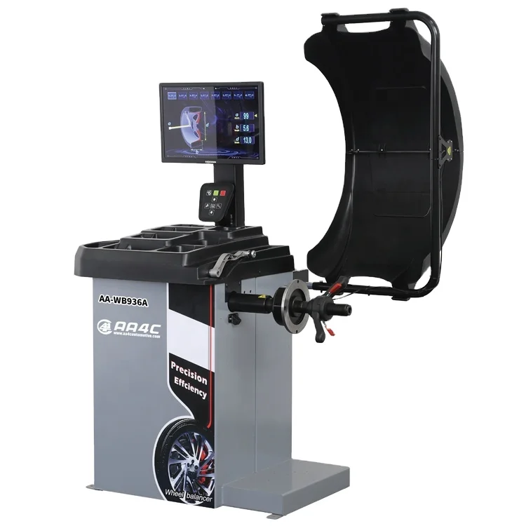 

Full Automatic Wheel Balancer with Automatic Electromagnetic Brake AA-WB936A 10"-24" Rim