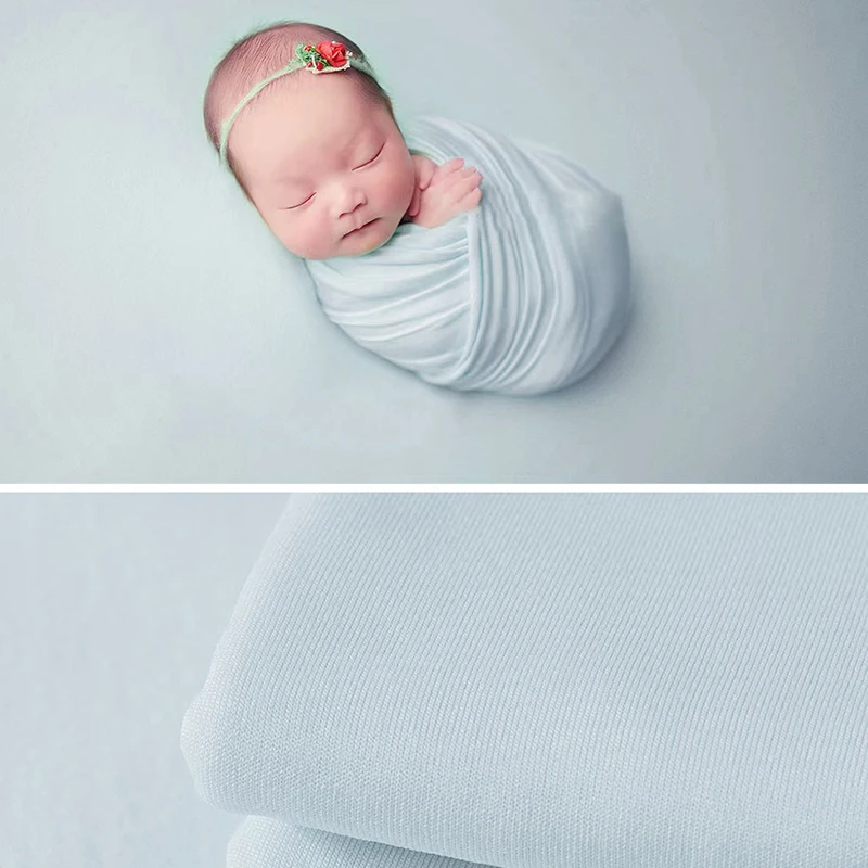 29 Kleuren Pasgeboren Fotografie Rekwisieten Achtergrond Zachte Hoge Rekbare Baby Swaddle Wrap Baby Accessoires Studio Pasgeboren Poseren Hulpmiddelen