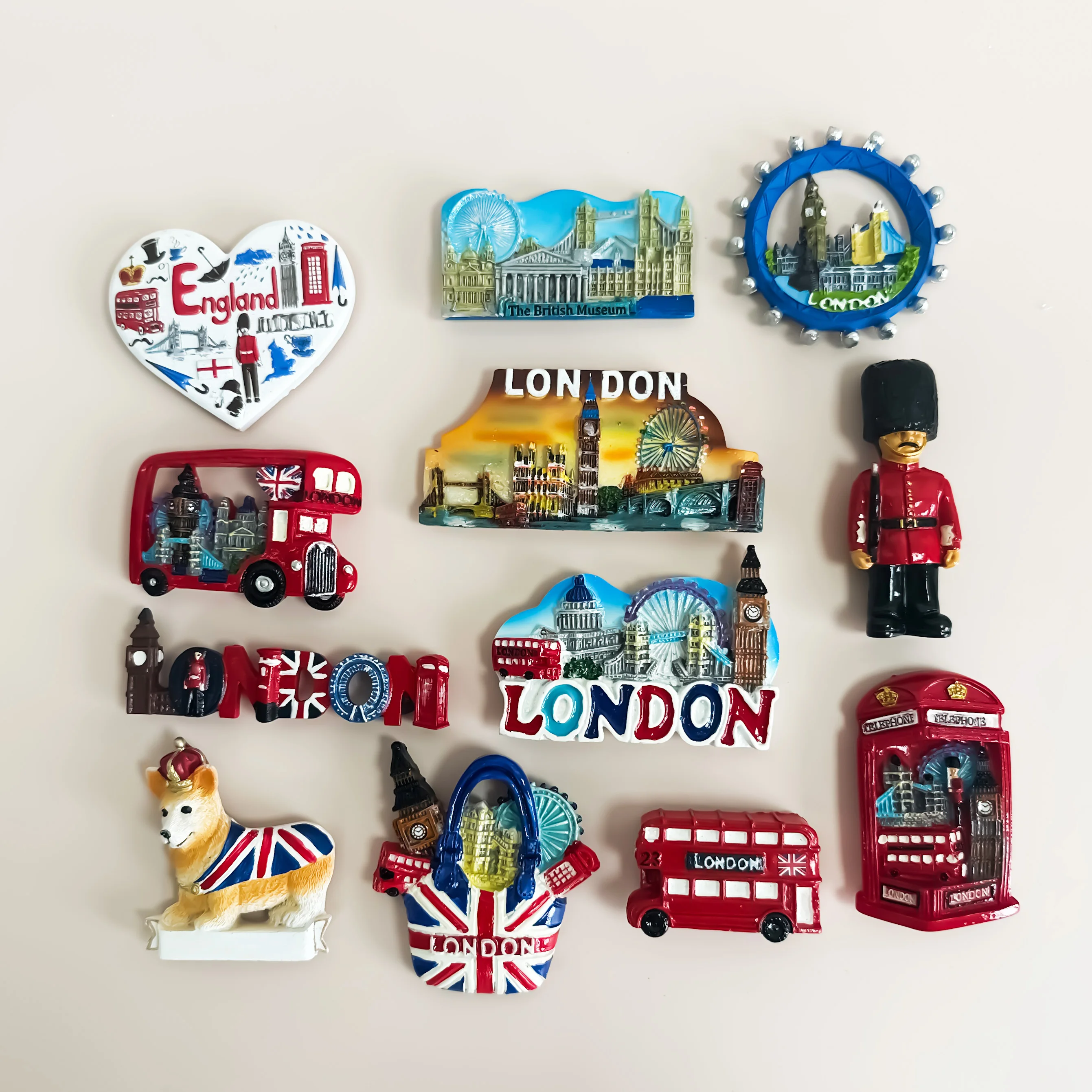 Magnet Refrigerator England London Cubs London Eye London Bridge Refrigerator Magnet Magnetic Refrigerator Souvenirs