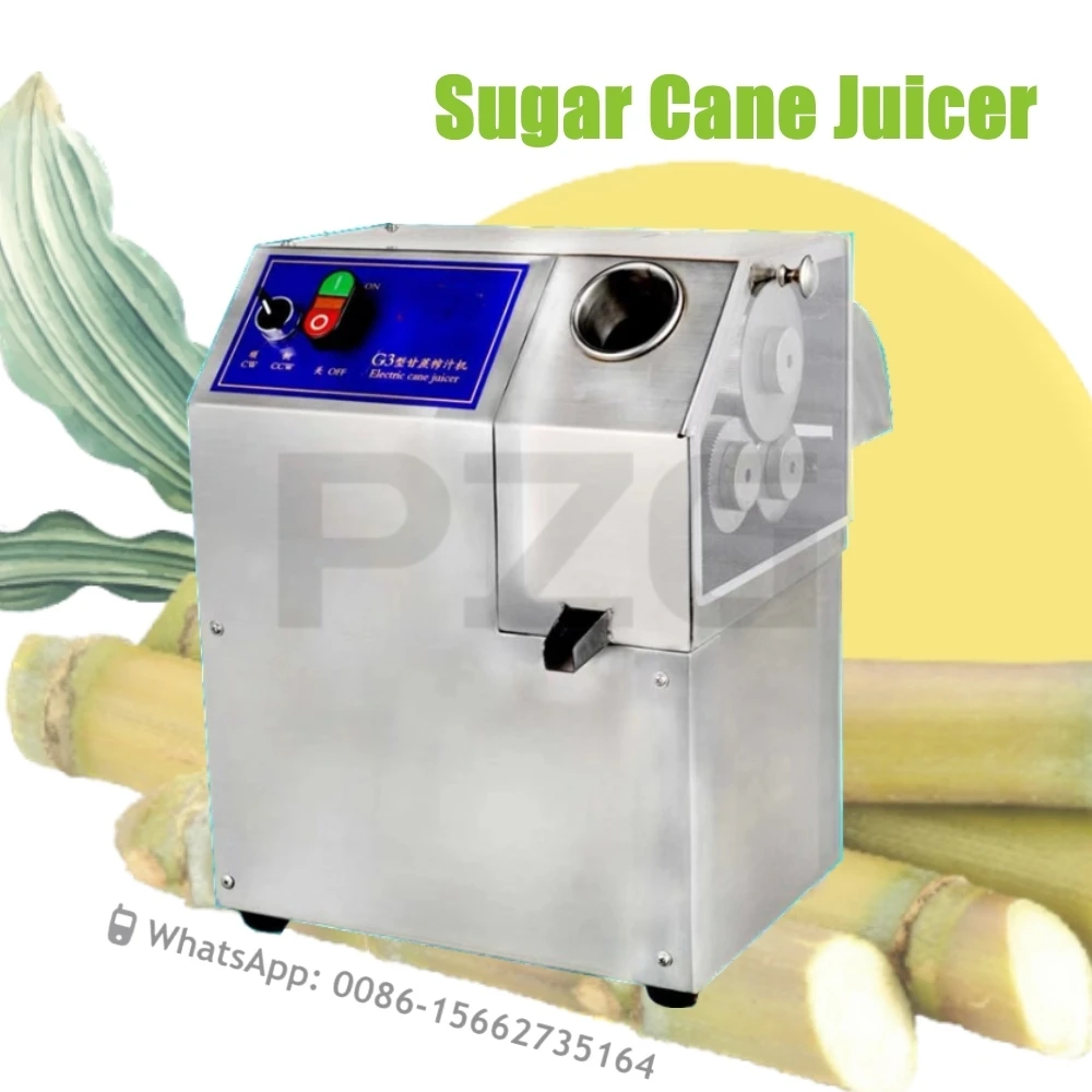 

3 Rollers Commercial Sugarcane Juice Sugar Cane Juicer Making Machine Machinery For Sugar Cane Juice