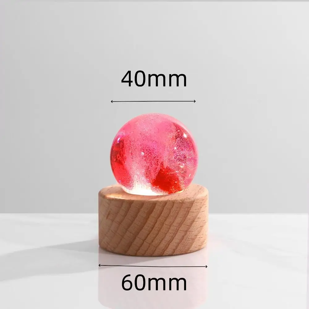 Crystal Ball Nightlight Shining Milky Way Light Detachable Nightlight Combination Interior Decoration for Night Lighting Gift