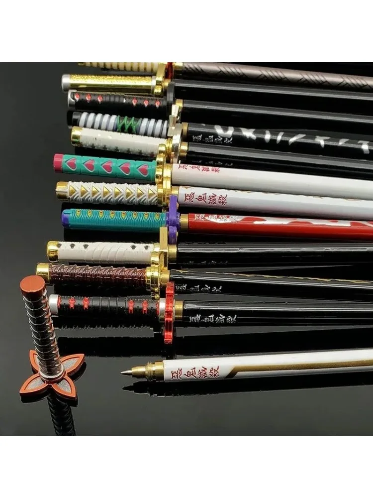 20 cm Anime Perifere Neutrale Pen/mijn Vrouw/Zenyi/moth/vlinder Blade Dag Wiel Mes briefpapier Handtekening Pen - afbeelding 2