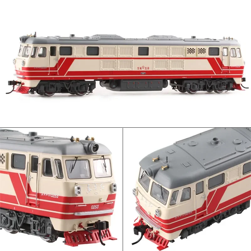 BACHMANN HO 1/87 Train Model China Series Simulation Dongfanghong 3 Hydraulic Transmission Diesel Locomotive #0253 Rail Car Toys