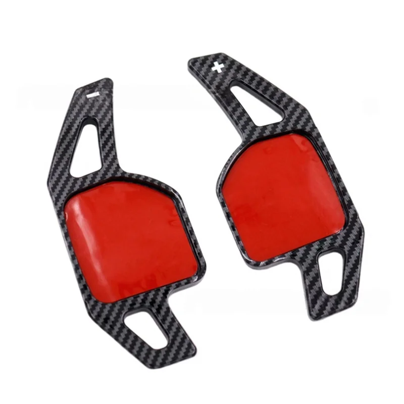 AT92-2Pcs سيارة ABS عجلة القيادة مجداف الملحقات والعتاد التحول المجاذيف ل A3 A4L A5 A6L A7 A8 S3 S5 SQ5 RS3 R8 Q3 Q5 Q7