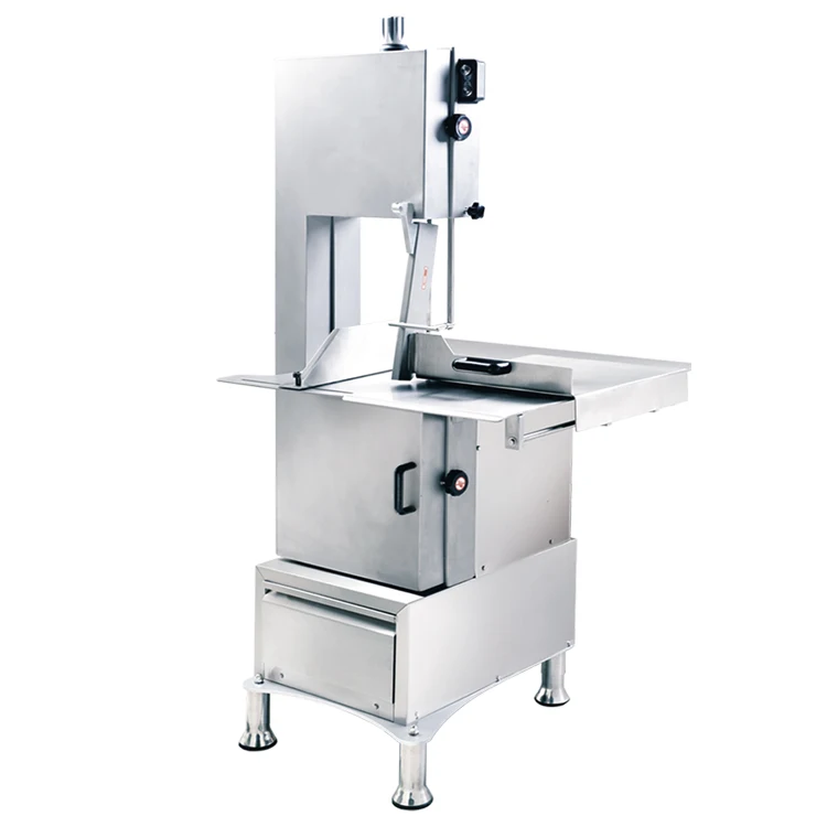 

Hualing Industrial Commercial Electric Meat Steak Bone Band Saw Cutter New for Fish Pork Cow Beef Frozen Meat Cutting Machine