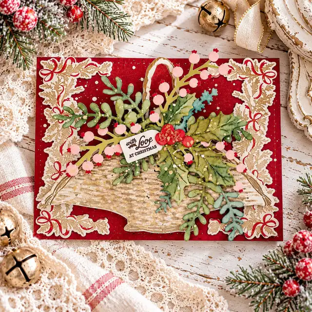 Christmas Evergreen Collective Capsule Quilt Metal Cutting Dies Stamps Hot Foil For DIY Scrapbook Supplies October 2026 New