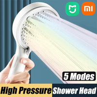 5 Modes High Pressuer Shower Head New High Quality Portable Showerhead Adjustable Spray Shower Head Bathroom Home Accessories