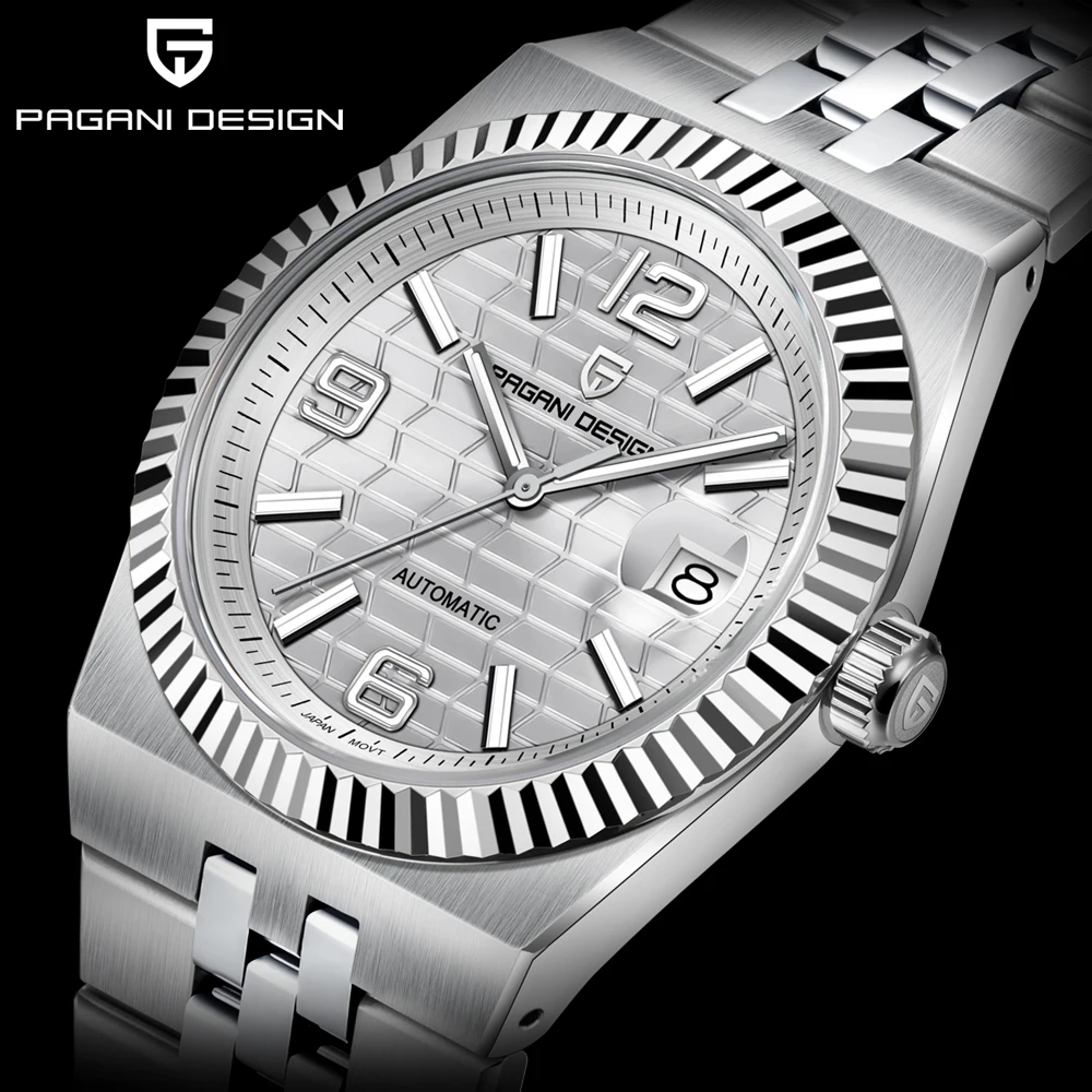 

Новые мужские механические часы PAGANI DESIGN 40 мм, 2026 год, лучший бренд, сапфировое стекло, автоматический механизм, водонепроницаемость 100 м, светящиеся стрелки