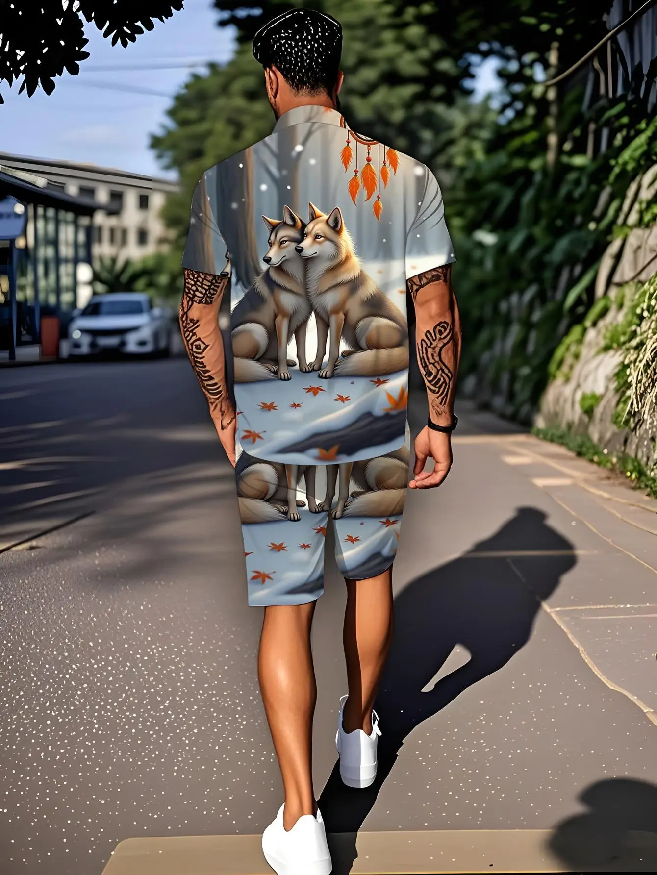 

Men's Shirt Sets 2026 Spring/Summer jogging set jogging suit men's tracksuit Graphic Suit for man men's suits 3D Printed