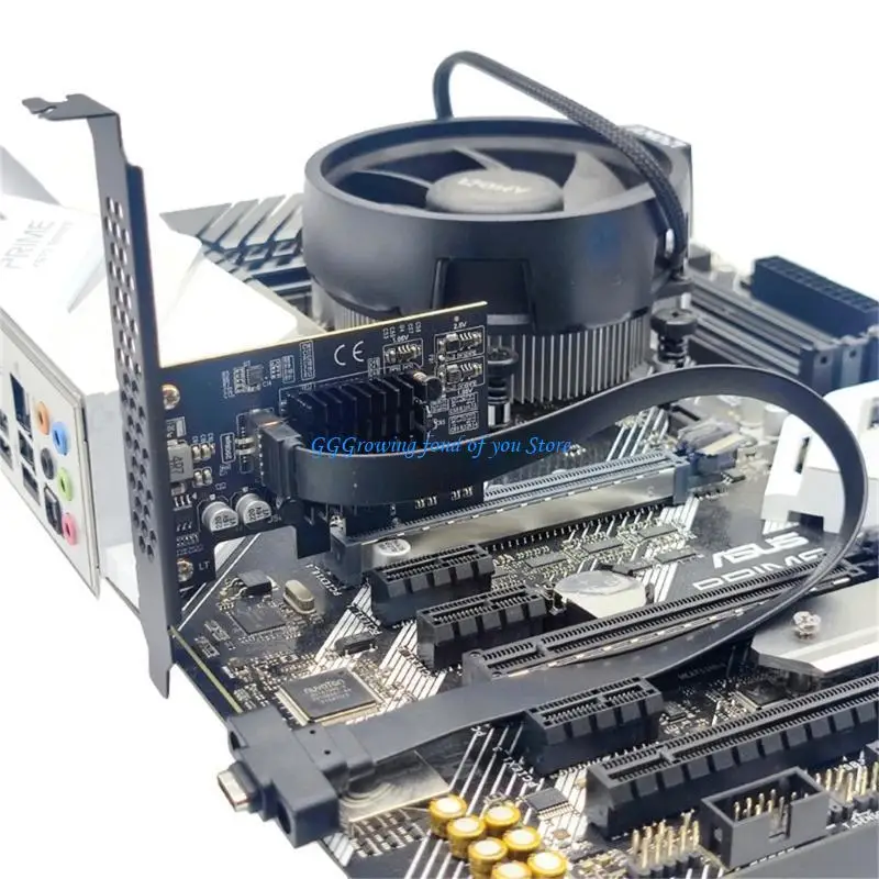 

H9EB USB 3.2 Gen2x2 20Gbps Type-C PCIe Card USB 3.2 Gen2x2 PCIExpress Lane Host Adapter Card Expansion Card