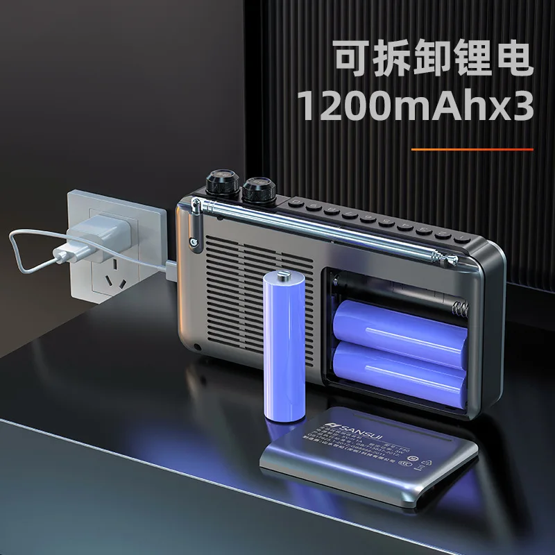 Radio F50 Bluetooth Speaker Mobile Pentium 4 Card Multifunctional Full Band Radio