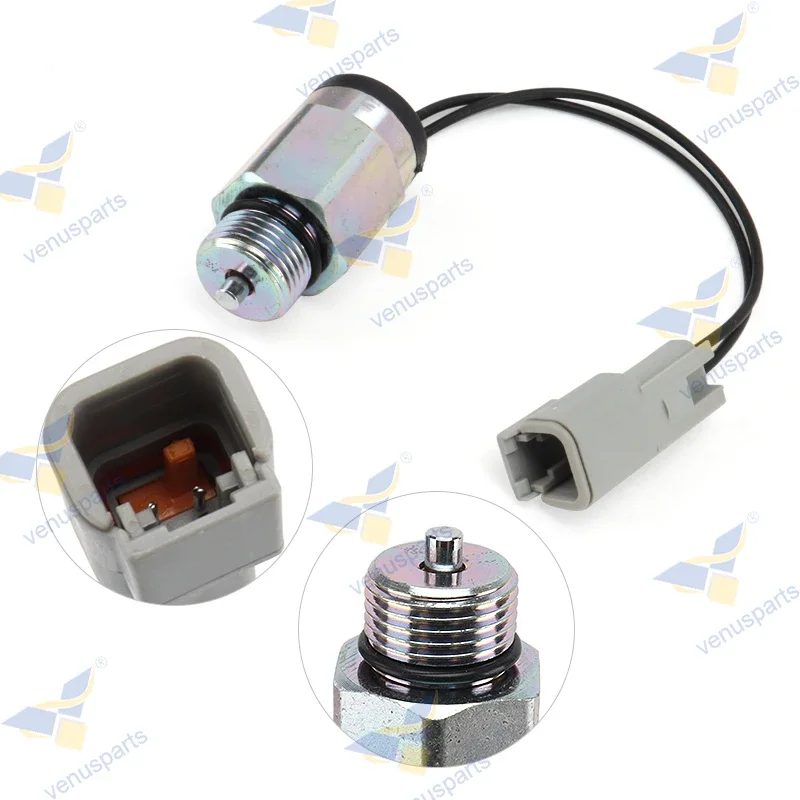 6677383 الوقود اغلاق الملف اللولبي 12V لبوبكات 751 753 763 773 863 864 873 883 963 S130 S150 S160 S175 S185 #4