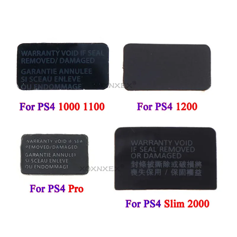 Pegatinas traseras de etiqueta para consola de juegos GBA SP GBC GBP, pegatinas de carcasa, sellos de etiqueta para PS4 Pro Slim 2000 1000 1100 1200