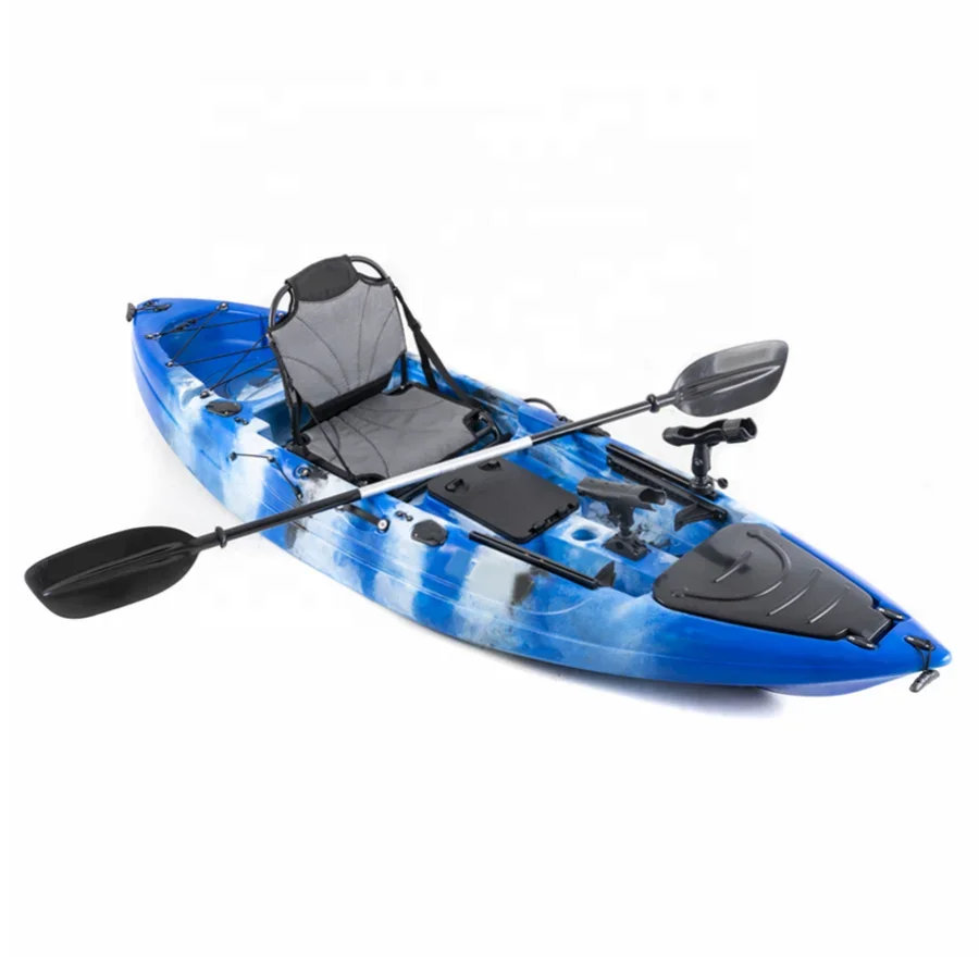 

Vicking 9ft Solo Pedal Kayak Sport Yacht for Fishing Surfing Super Kajak 140kg Weight Rating