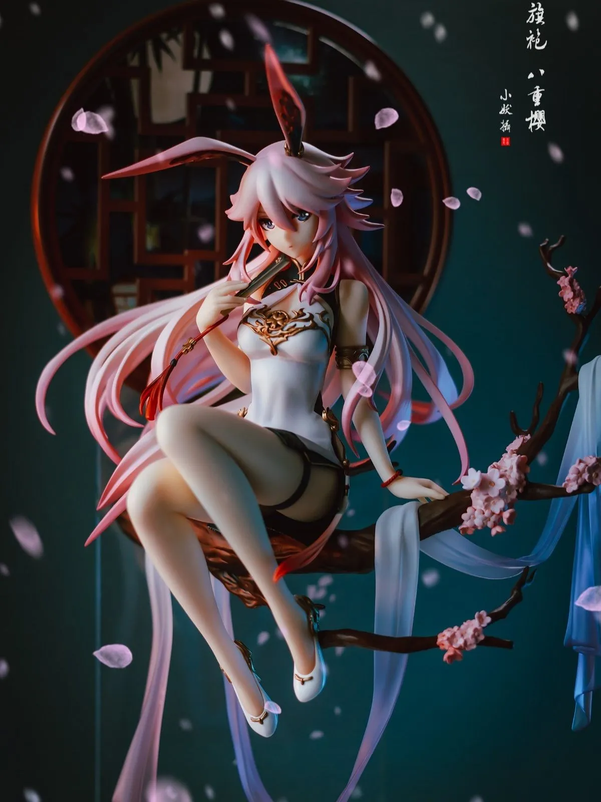 22CM Yae Sakura Popular Shooting Action Game Collapse Gakuen Fantasy Sitting Position Desktop Collection sexy anime figure dolls