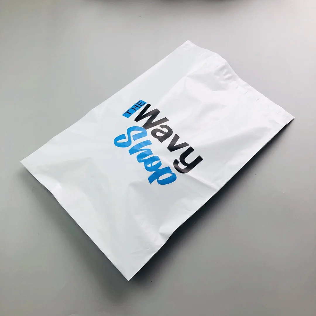 Customized logo poly mailing bag Biodegradable courier bags Custom white mail bag Poly Mailer Bags For Clothes