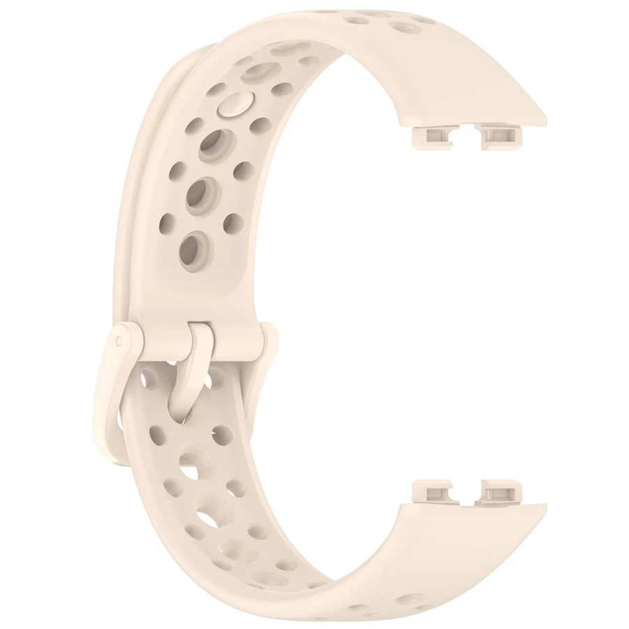 Siliconen Band Voor Huawei Band 10 9 8 Accessoires Vervanging Sport Hollow-out Ademende Armband Voor Huawei Band 10 9 8/8NFC