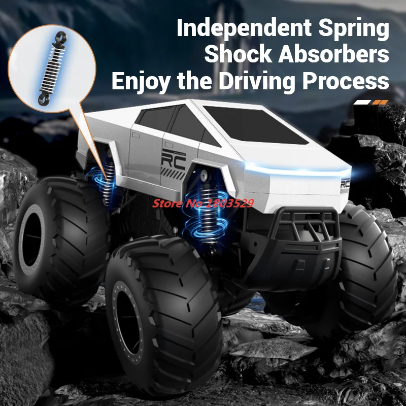 

RC Amphibious Car Toy High Speed 2.4G Remote Control Off-Road Racing Climbing Buggy Cars Trucks Vehicle Model Kid Boy Toy Gifts