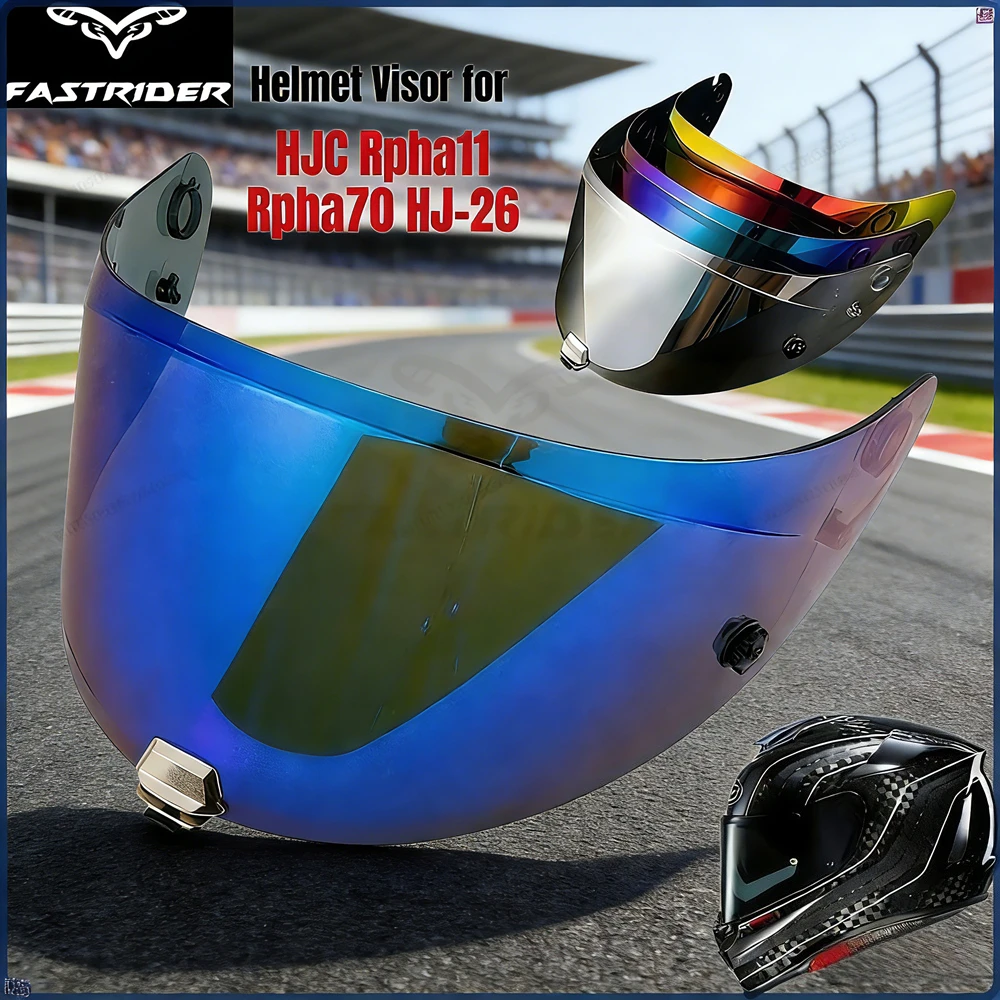 Color Changing Film Helmet Visor for HJC Rpha11 Rpha70 HJ-26 Venom Clown 1-4 Gen Night Vision Shield