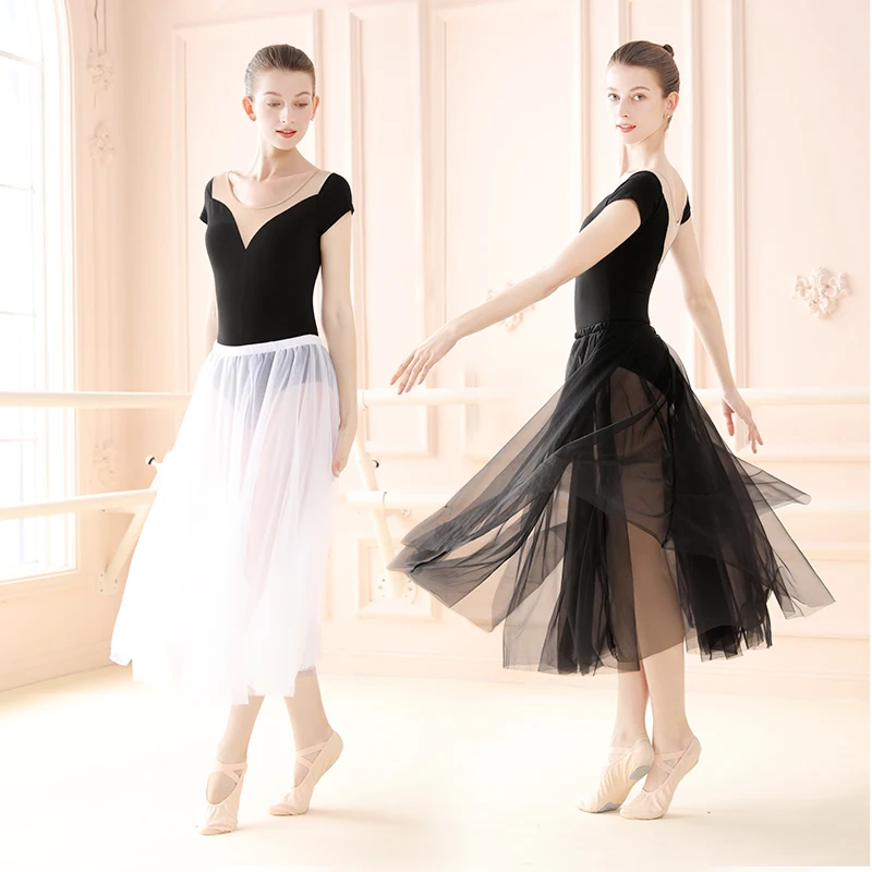 New Brand Sexy Elegant Chiffon Long Skirt Women A-line Tulle Tutu Long Skirt Wedding Party Dance Ballet Bandage Maxi Skirt
