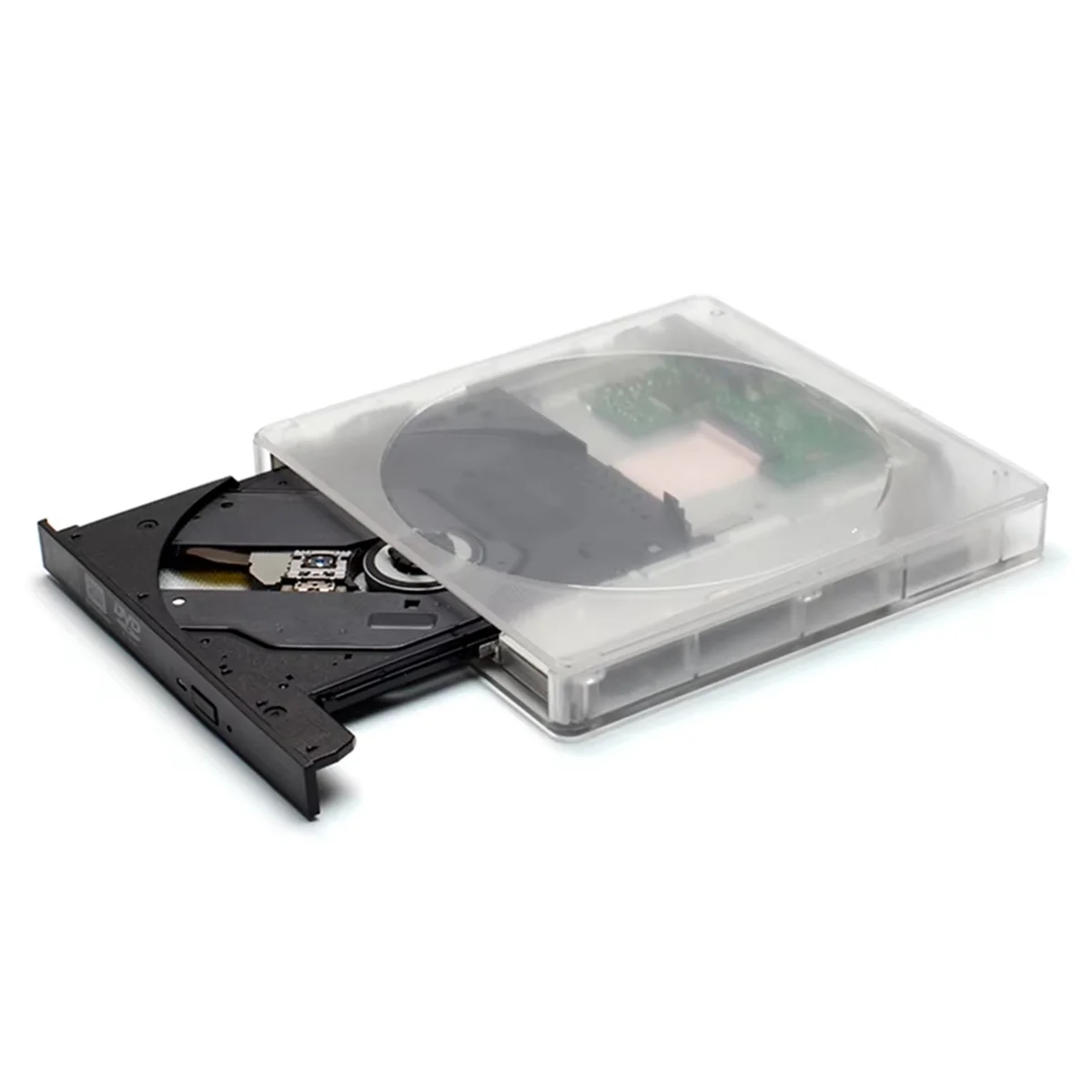 ABME المحمولة CD/DVD الموقد USB 3.0 نوع C رقيقة جدا محرك أقراص DVD Rom في الهواء الطلق DVD سائق إلغاء الضوضاء قارئ بصري