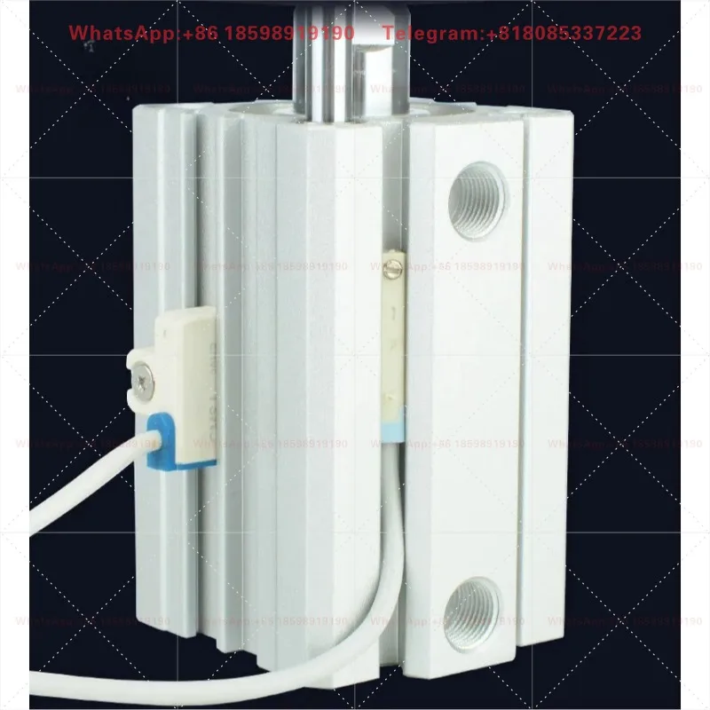 with guide rod TACQ12/16/20/25X10X15X20X30X40X50S Pneumatic thin three-axis three bar cylinder