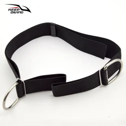 Tec-placa trasera de buceo, correa de entrepierna, correas de buceo para ala, cinturón BCD, montaje lateral, Donut de montaje trasero BCD
