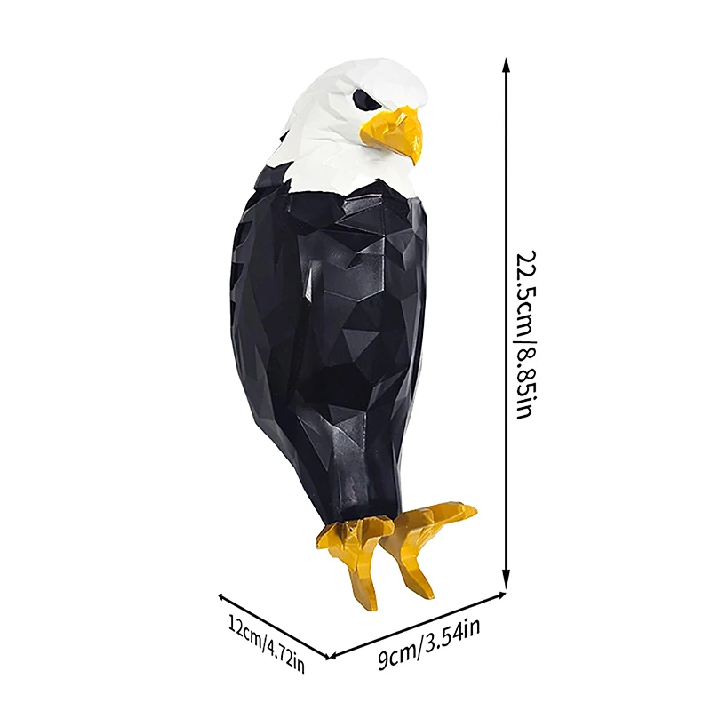 3D โคมไฟติดผนัง Eagle Shape โปรเจคเตอร์โมเดิร์นสร้างสรรค์บรรยากาศโคมไฟ 3D พิมพ์ Body สัตว์แสง Luster ฮาโลวีน Christma