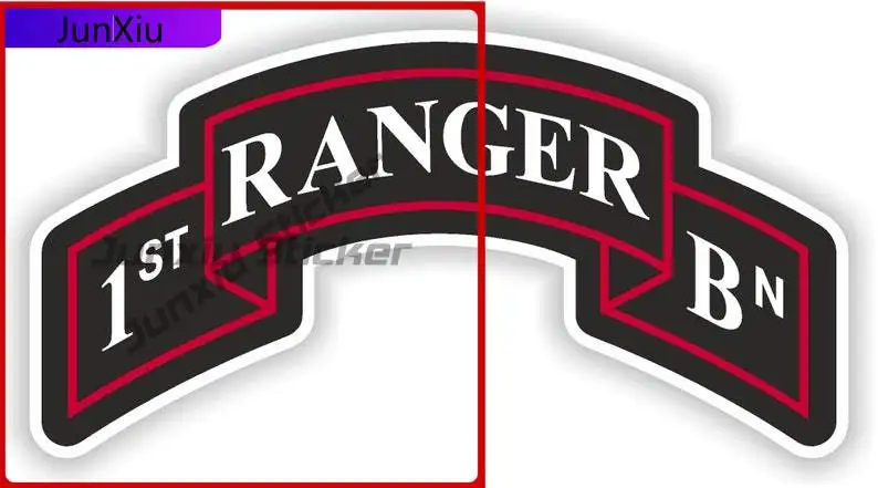 

1st Ranger Regiment Insignia battalion Unique Car Bumper Fade Resistant Car Styling Vinyl Decal For Car Truck SUV Window Bumper