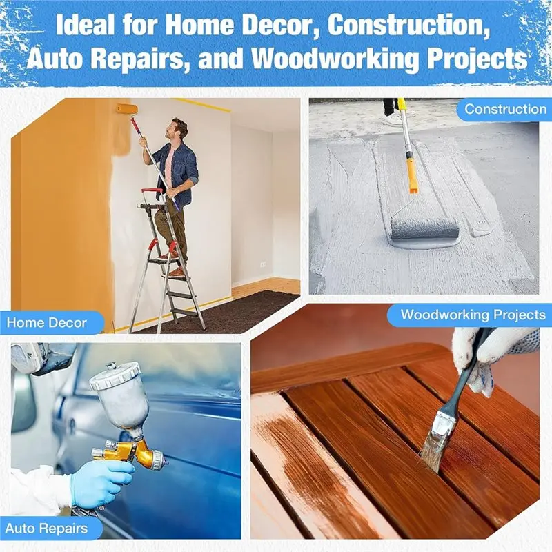 [HOT!】 2-Pack For Drill Paint Mixer, 4-Blade 2.76