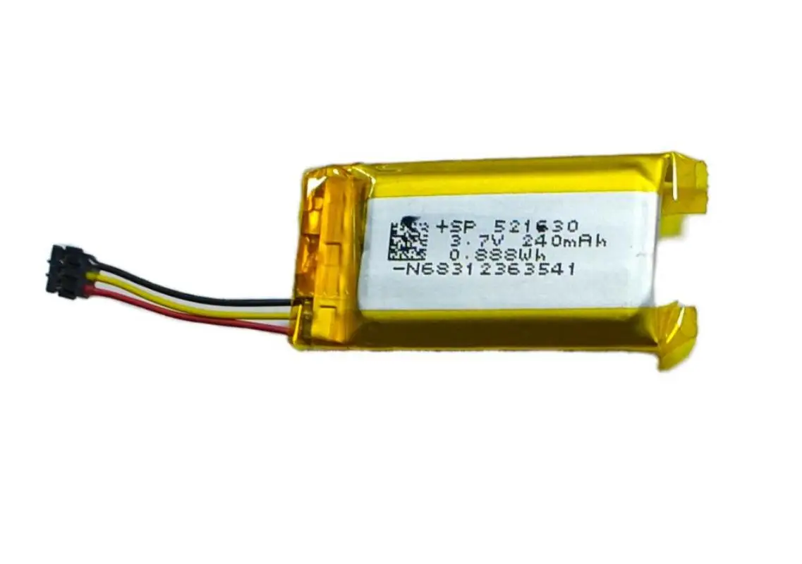 Литий-ионный аккумулятор SP 521630 533-000226 240 мАч 3,7 в и 3 провода