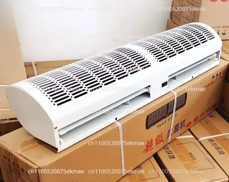 Ultra-thin Silent Commercial Air Curtain Machine, Natural Wind Type for Cold Storage Door