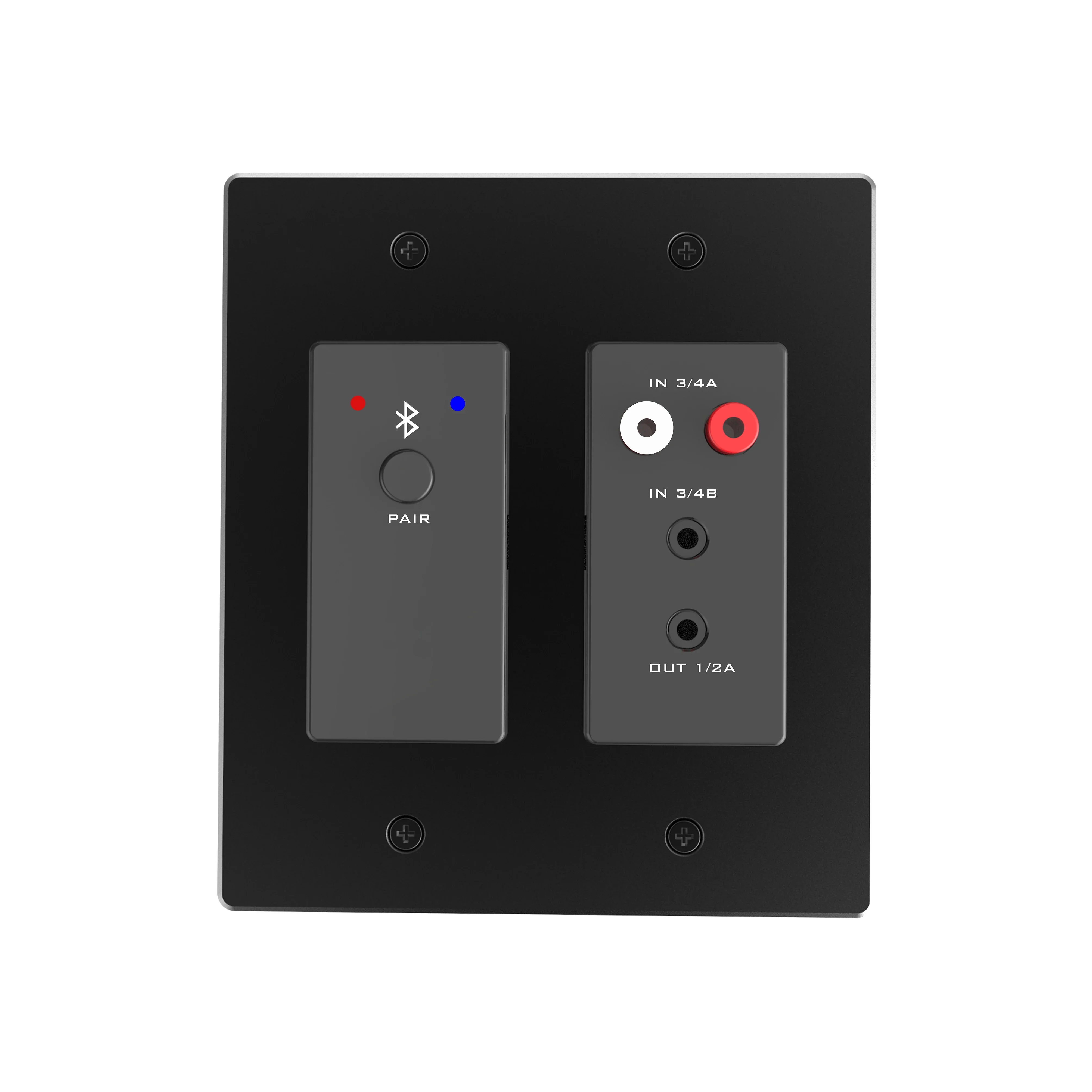 RCA X2 3.5 mm TRS X1 with wireless input Dante AVIO Networking Adapters dante wall panel