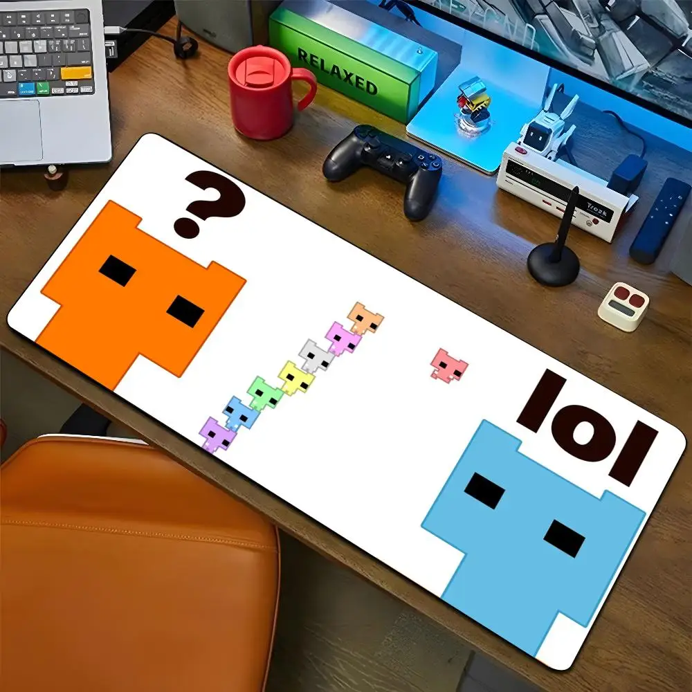 PICO PARK Mouse Pad Cartoon Lockedge Large Gaming Pad Computer Gamer Keyboard Mat Desk Mousepad PC Desk Pad