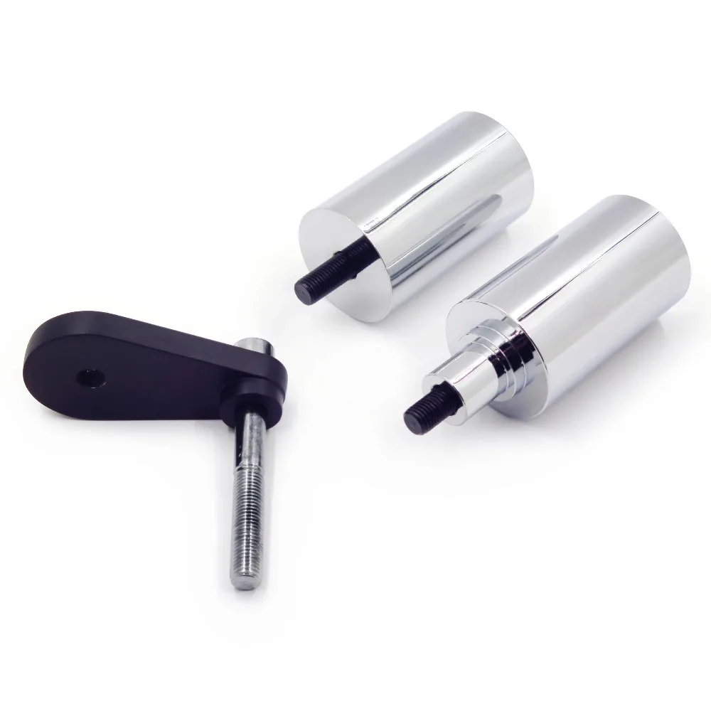 

Motorcycle Aluminum Alloy Frame Slider Protector for Yamaha 2003-2005 YZF R6， 2006-2009 R6S Chrome