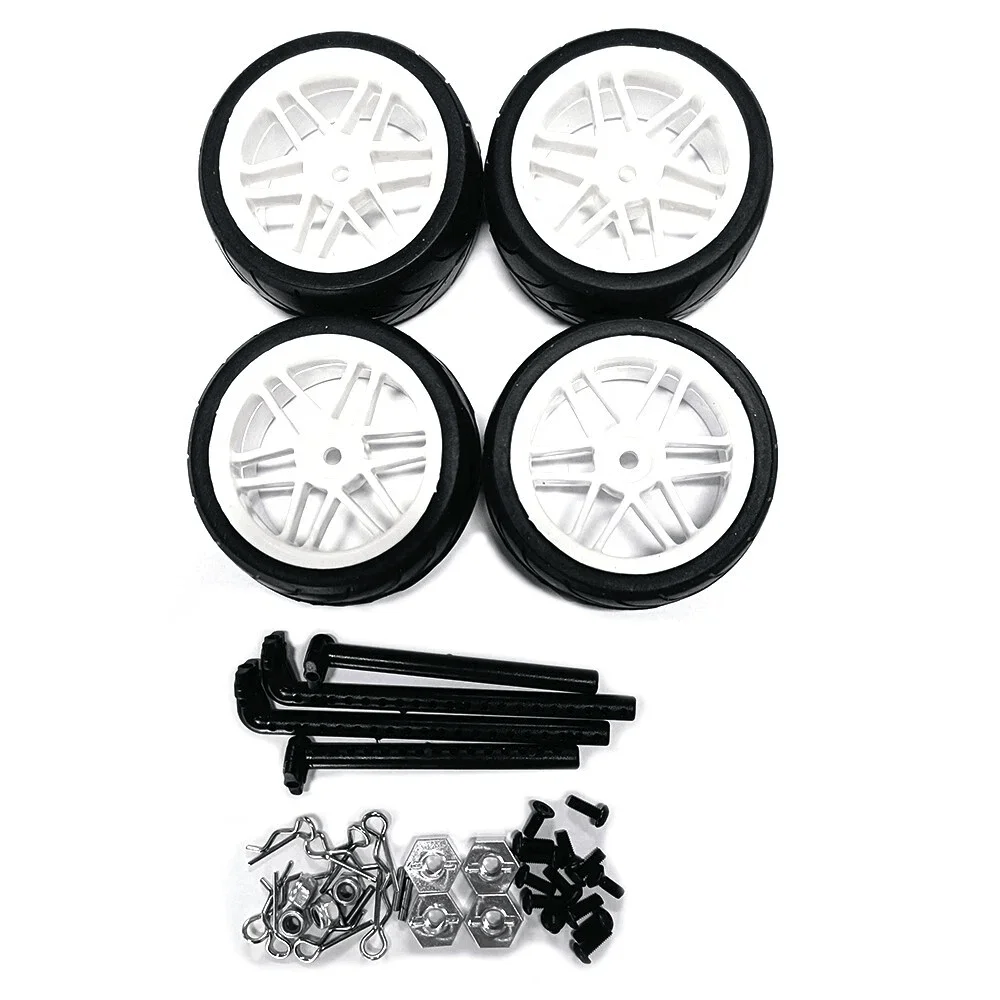 Metal&Plastic Chassis Frame Assembled Set for 1/10 Tamiya TT02 RC Model Car Kit